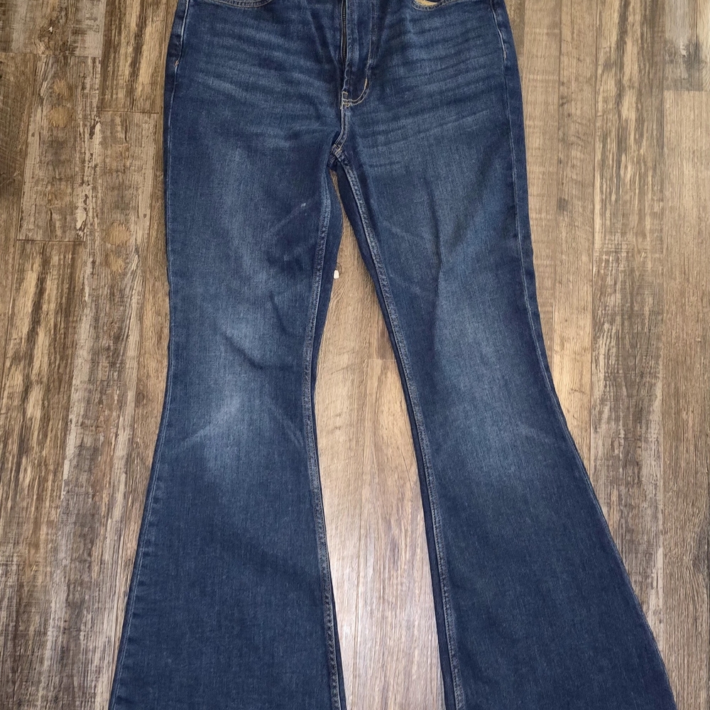 Arizona Jean Company Dark Blue Flare Jeans
